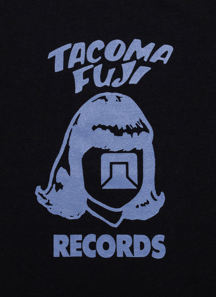 TACOMA FUJI RECORDS "LOGO T-SHITS '24 DESIGNED BY TOMOO GOKITA" BLACK