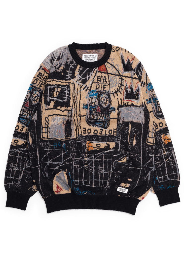 WACKOMARIA BASQUIAT MOHAIR SWEATER 22fw3