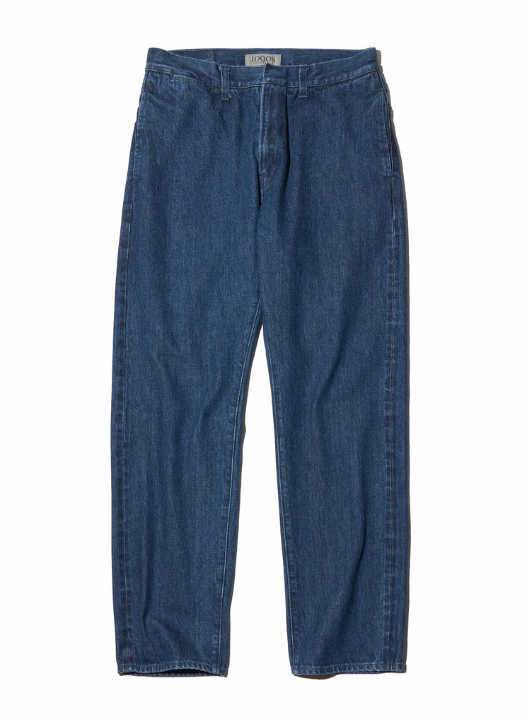 1000S "INVISIBLE 5P DENIM PANTS - STRAIGHT" INDIGO