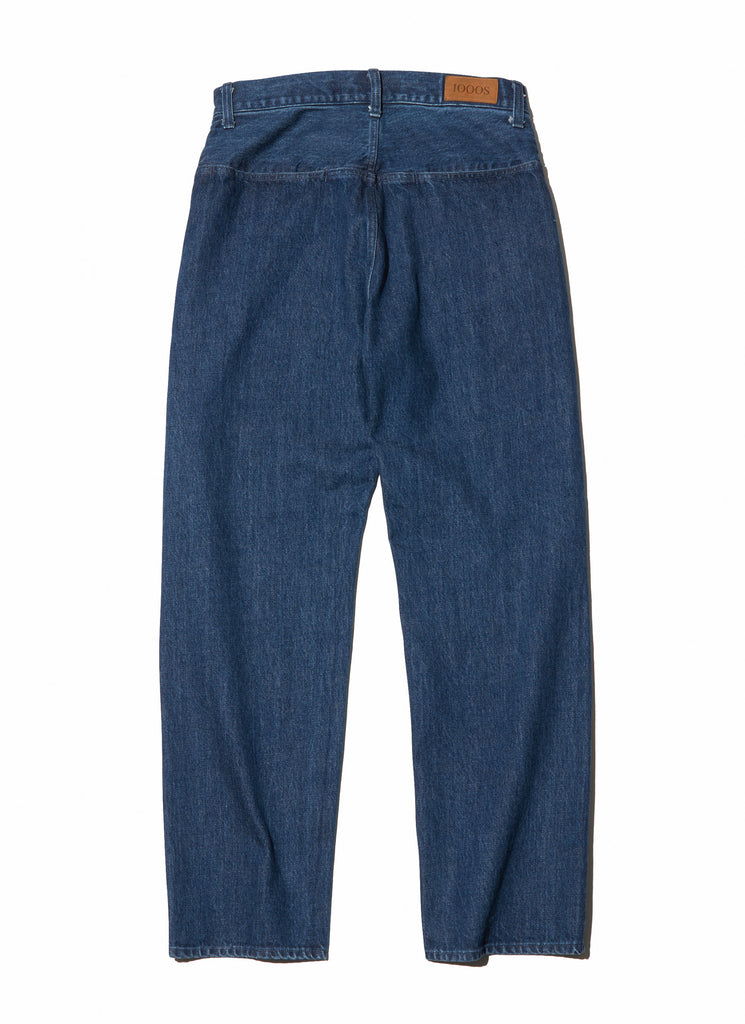 1000S "INVISIBLE 5P DENIM PANTS - STRAIGHT" INDIGO