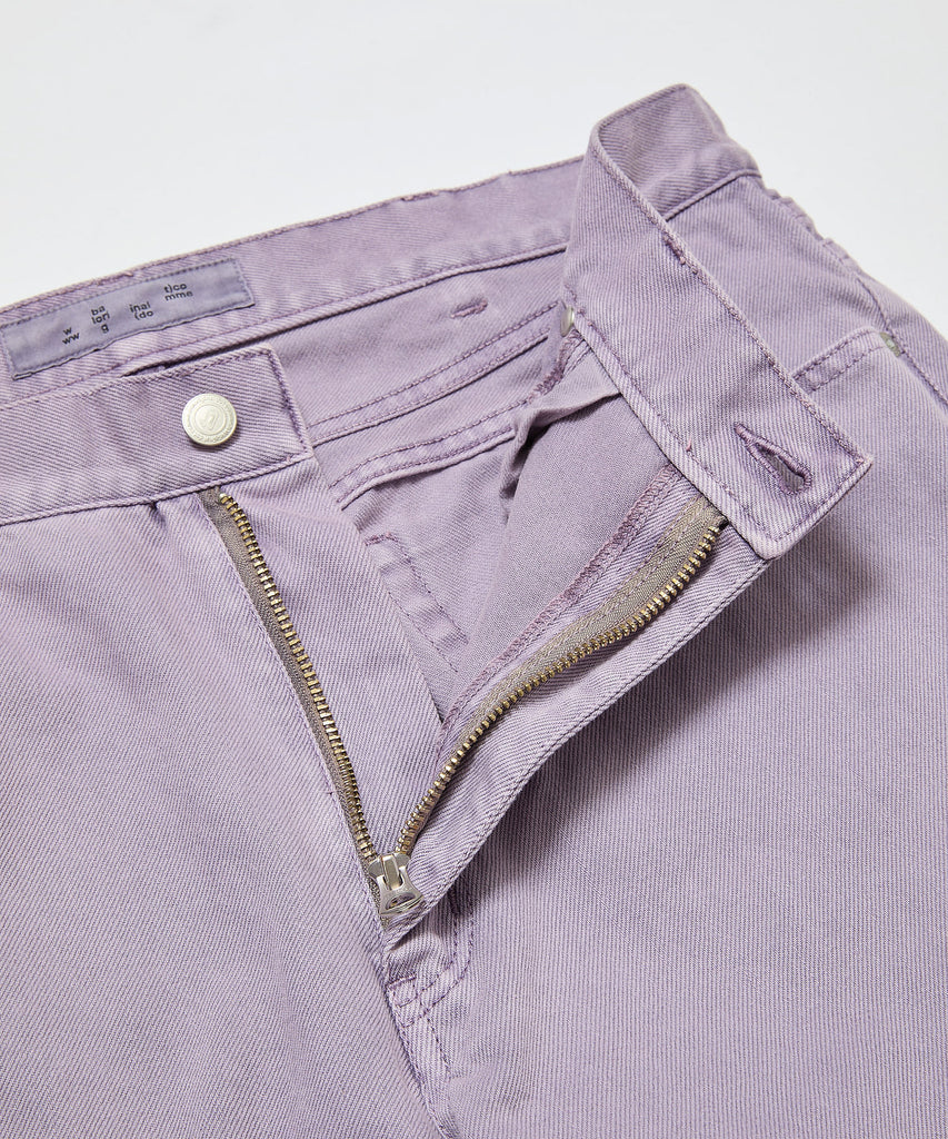 BAL ORIGINAL "PIGMENT DYED DENIM PANTS" SMOKEY LAVENDER