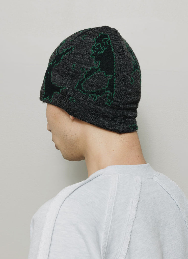 BAL ORIGINAL "JACQUARD SOFT BEANIE" BLACK
