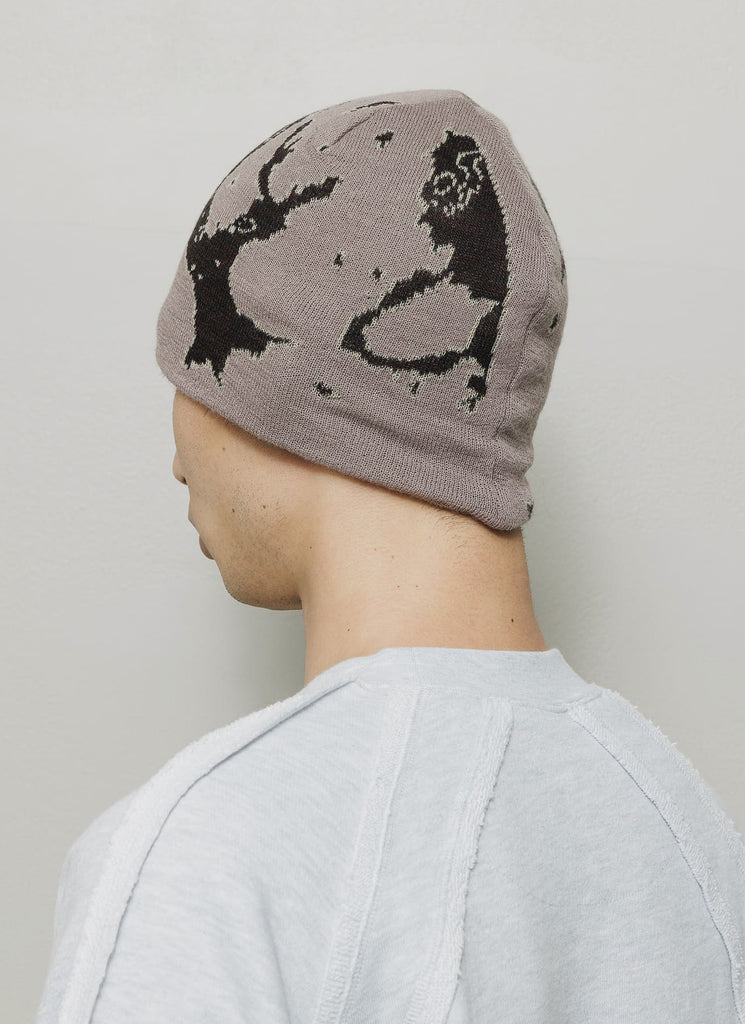 BAL ORIGINAL "JACQUARD SOFT BEANIE" DARK ROSE