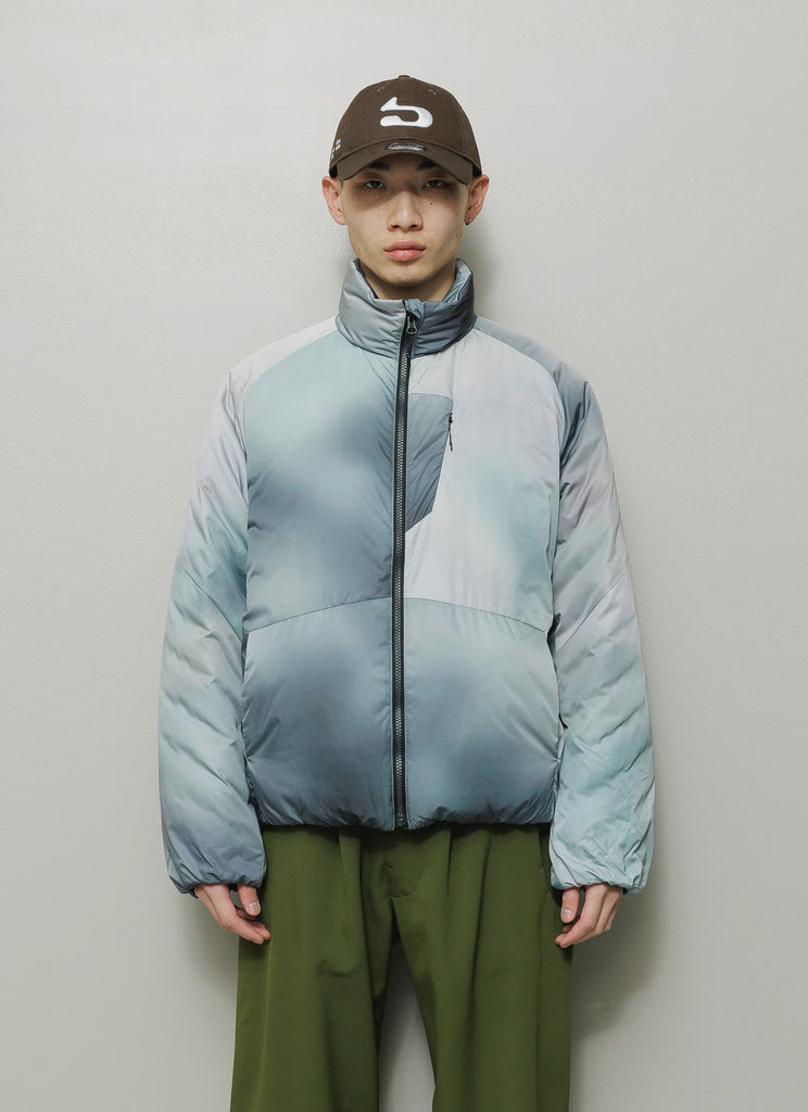 BAL ORIGINAL X TAION "STAND COLLAR DOWN JACKET" BLUR