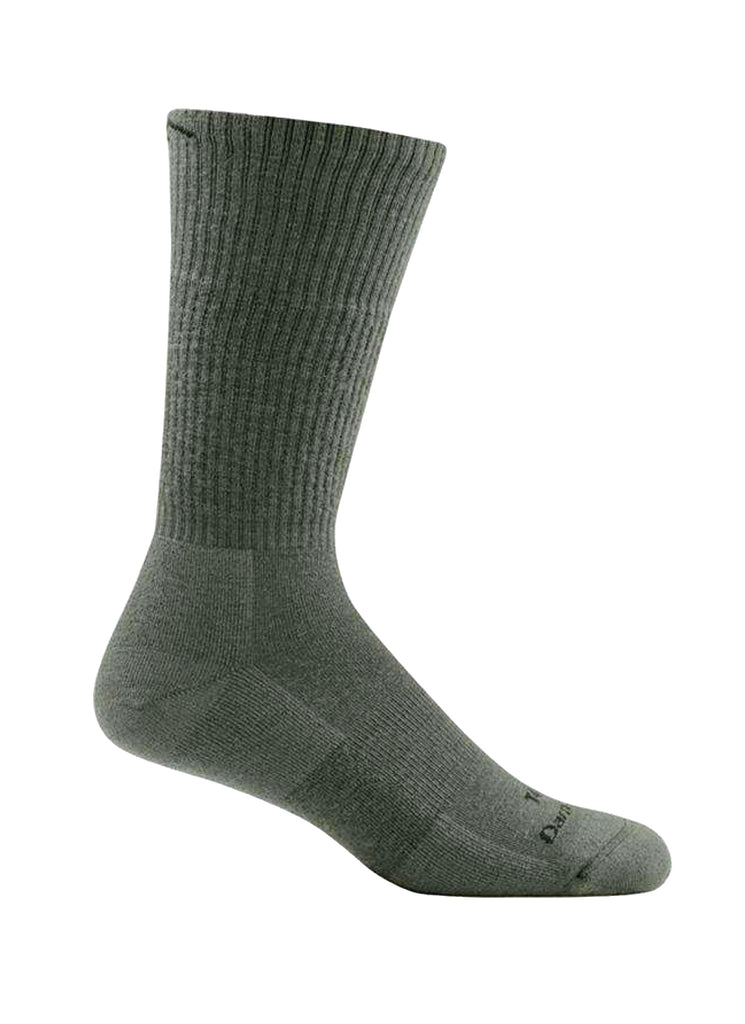 DARN TOUGH "4021 BOOTS MERINO MID WEIGHT TACTICAL SOCKS WITH CUSHON" FOLIAGE GREEN