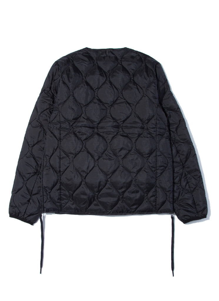 TAION BY F/CE. "PACKABLE INNER DOWN JACKET" BLACK