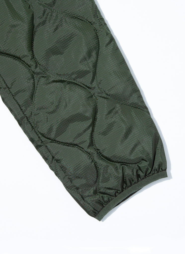 TAION BY F/CE. "PACKABLE INNER DOWN JACKET" SAGE GREEN