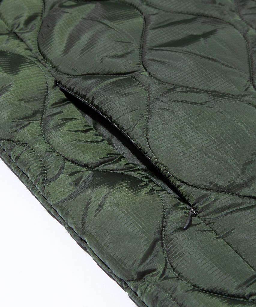 TAION BY F/CE. "PACKABLE INNER DOWN JACKET" SAGE GREEN