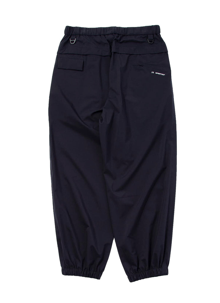 F/CE. "PERTEX WATERPROOF EASY PANTS" BLACK