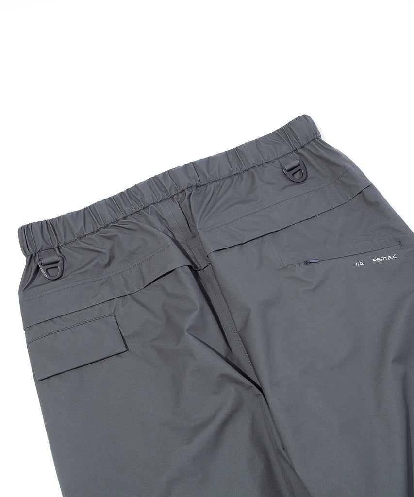 F/CE. "PERTEX WATERPROOF EASY PANTS" GRAY