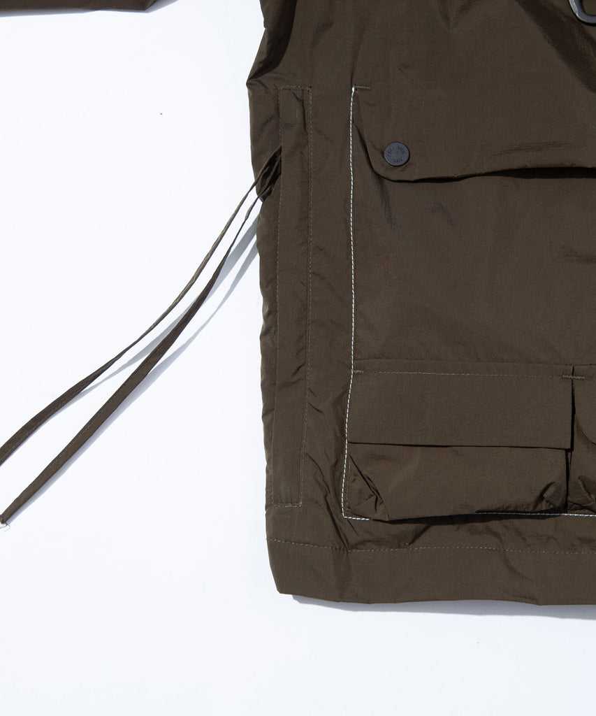 F/CE. "LIGHTWEIGHT UTILITY JACKET" BLACK