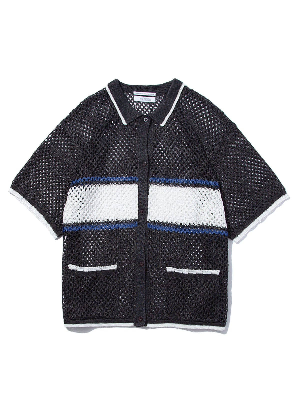 F/CE. Over Size Fringe Mesh Knit グレー F/CE. 