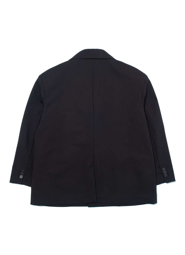 F/CE. "WATERPROOF POWER SHOULDER BLAZER" BLACK