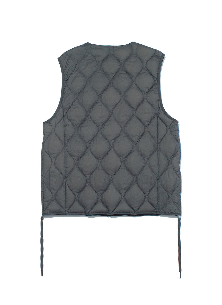 F/CE. "TAION BY F/CE. PACKABLE INNER DOWN VEST" GRAY