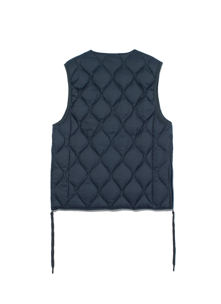 F/CE. "TAION BY F/CE. PACKABLE INNER DOWN VEST" NAVY