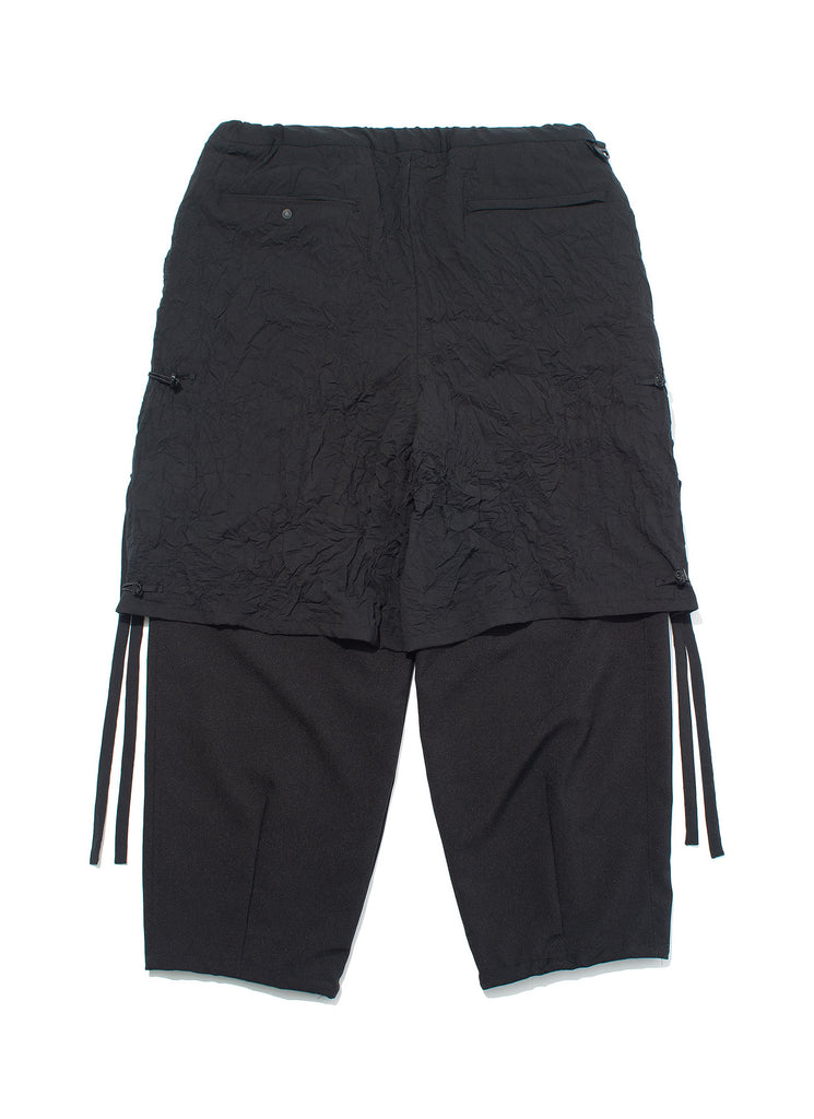 F/CE. "FLEX LAYER PANTS" BLACK