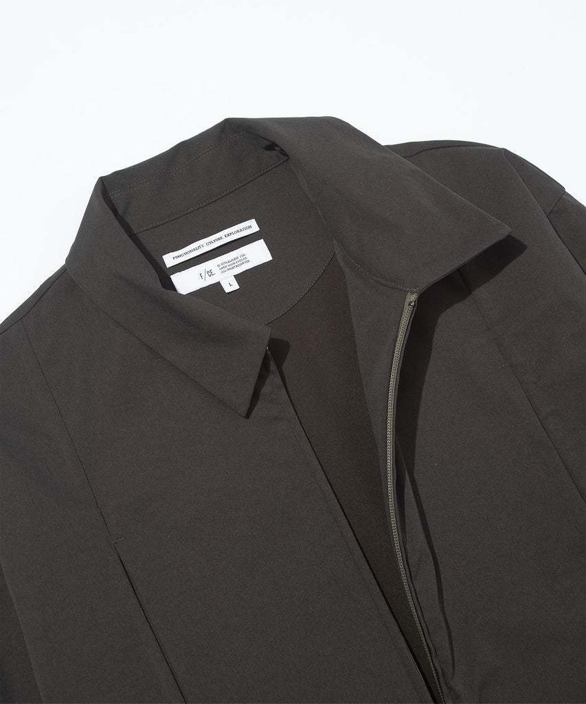 F/CE "TECHNICAL STRETCH SHIRT JACKET" GRAY