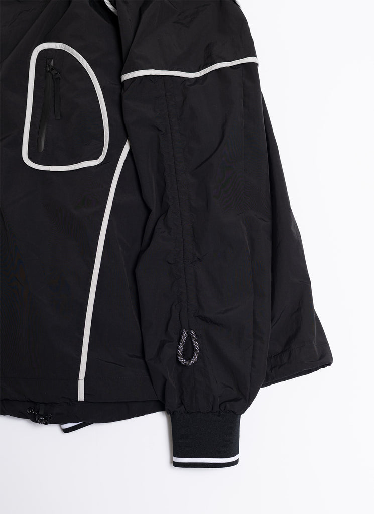 F/CE. "SHRINK NYLON GAME SHIRT" BLACK