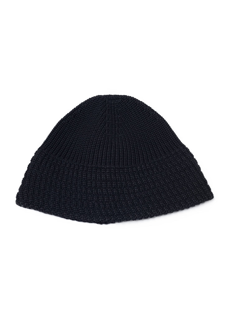 FLAGSTUFF "BELL KNIT HAT" BLACK