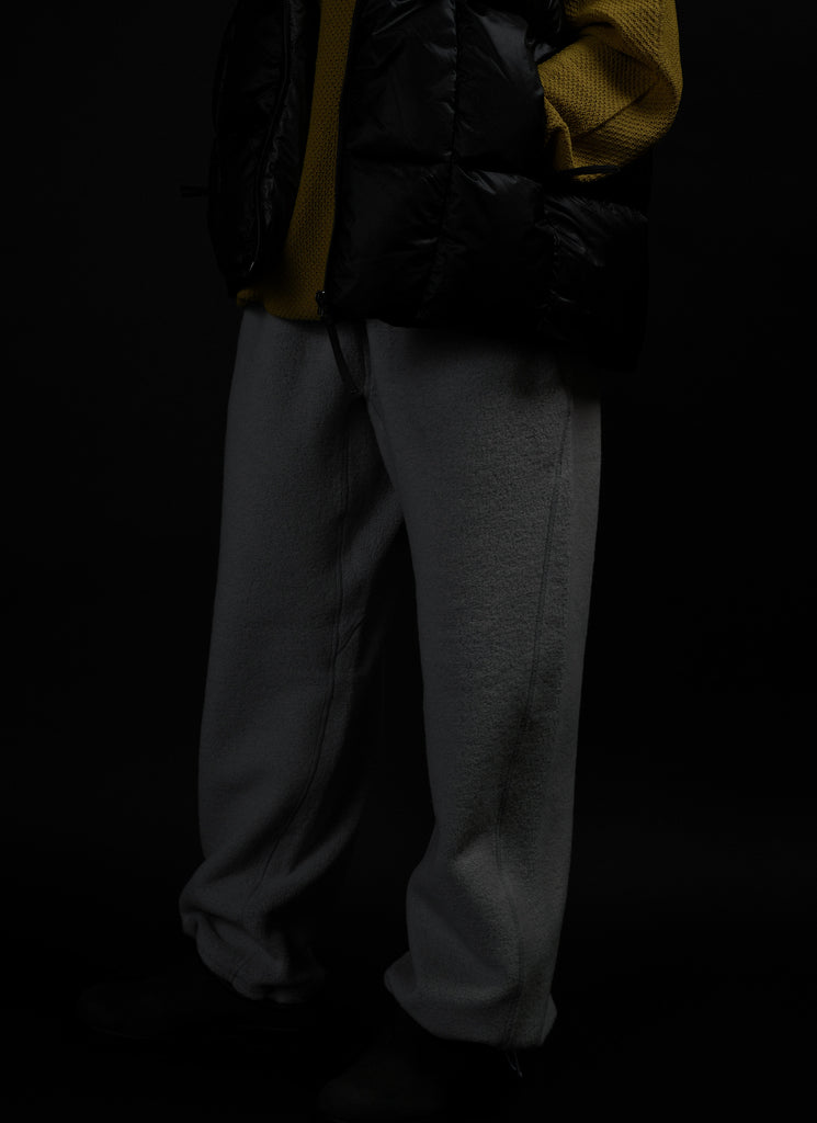 GOLDWIN 0 "WOOL FLEECE JOGGERS" DARK LAVA