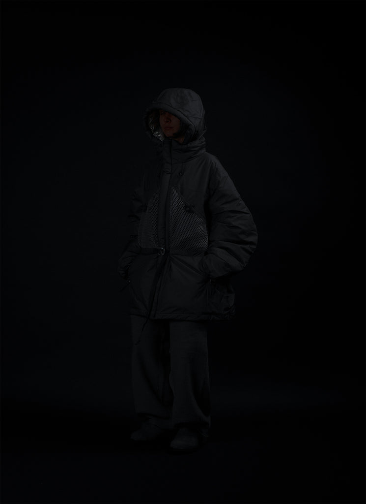 GOLDWIN 0 "WINDSTOPPER PADDED COMPOSITE PARKA" BIOTITE