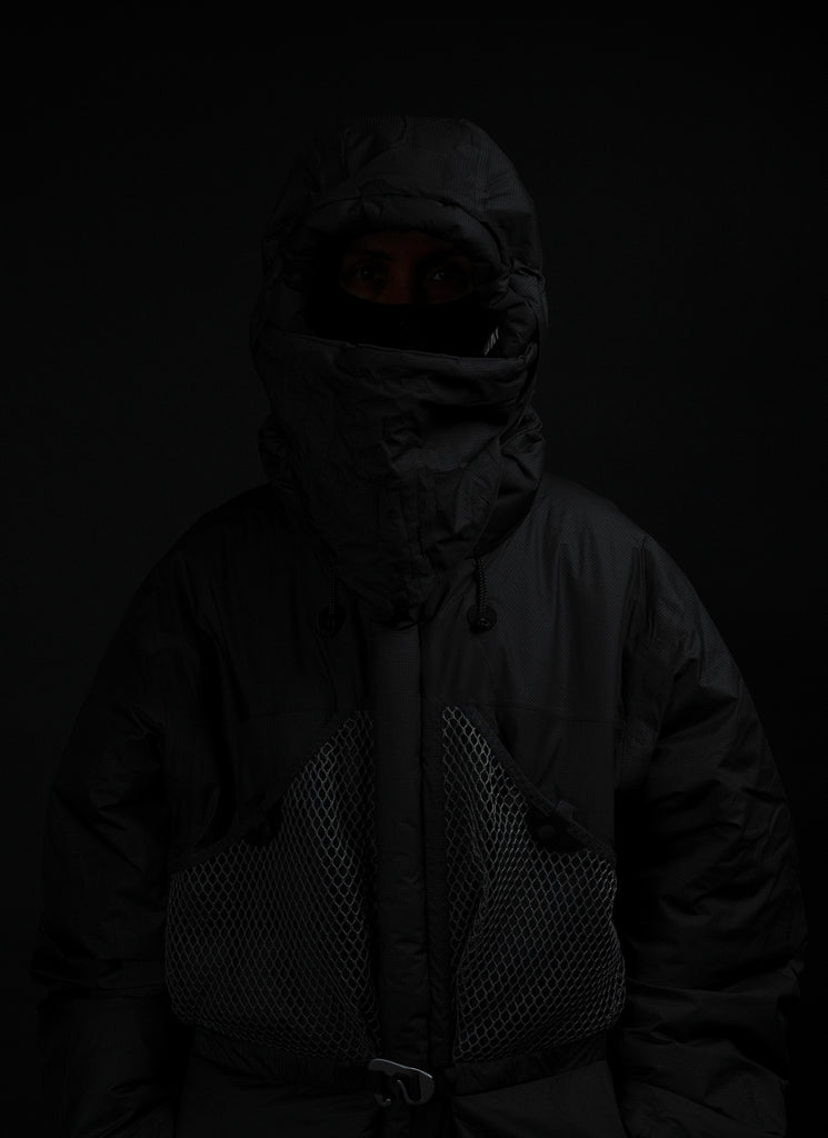 GOLDWIN 0 "WINDSTOPPER PADDED COMPOSITE PARKA" BIOTITE