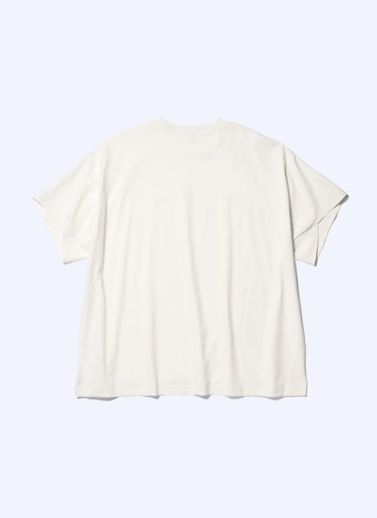 GOLDWIN 0 "HELICOID T-SHIRT" QUARTZ WHITE