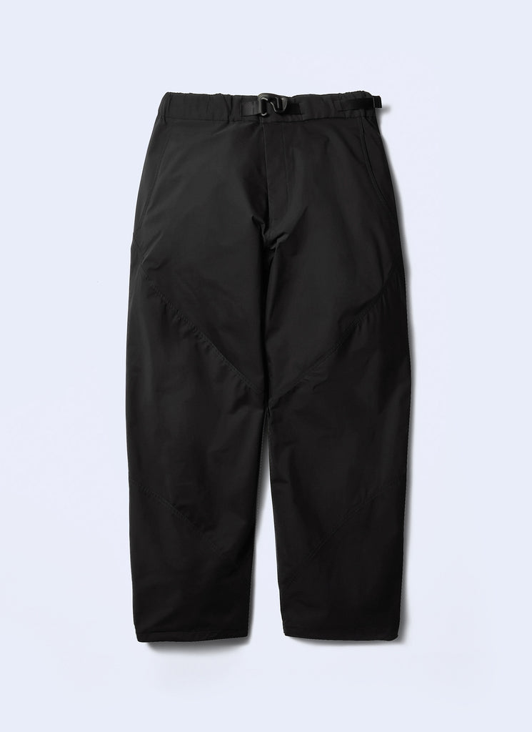 GOLDWIN 0 "HELICOID WIDE PANTS" BLACK