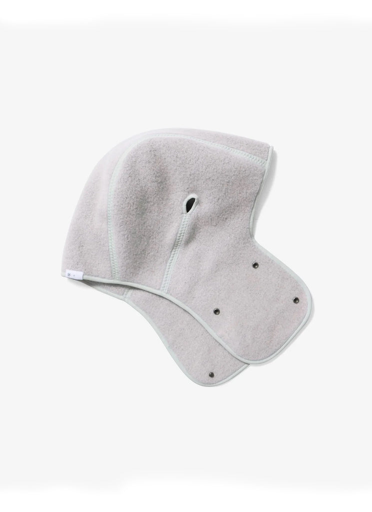 GOLDWIN 0 "WOOL FLEECE HOOD" ASH GRAY