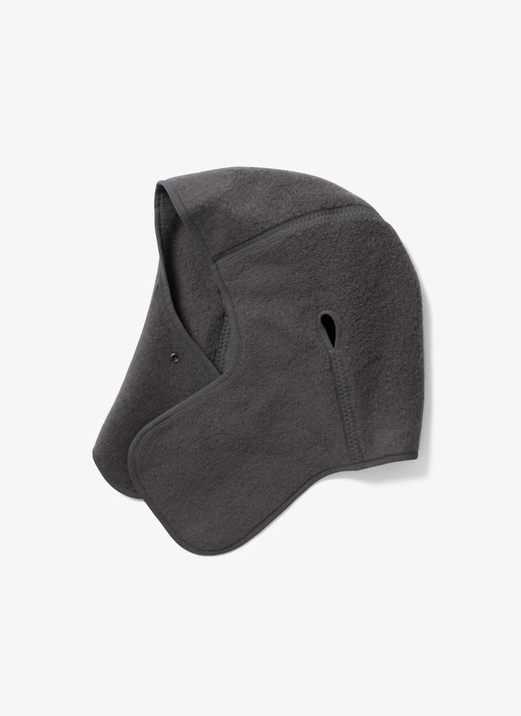 GOLDWIN 0 "WOOL FLEECE HOOD" DARK LAVA
