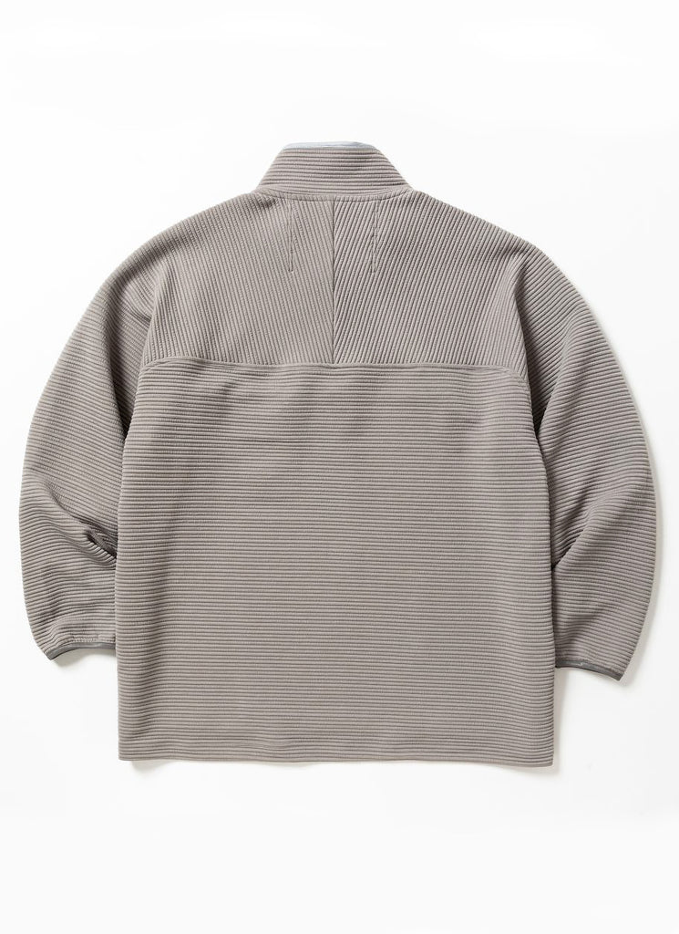 meanswhile "UNEVEN FABRIC PULLOVER TOP" GRAY