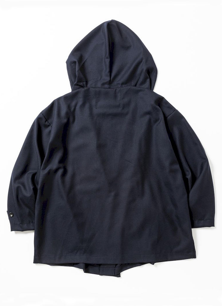 meanswhile "DOUBLE BREASTED MEXICAN PARKA" NAVY