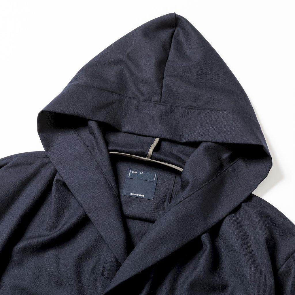 meanswhile "DOUBLE BREASTED MEXICAN PARKA" NAVY