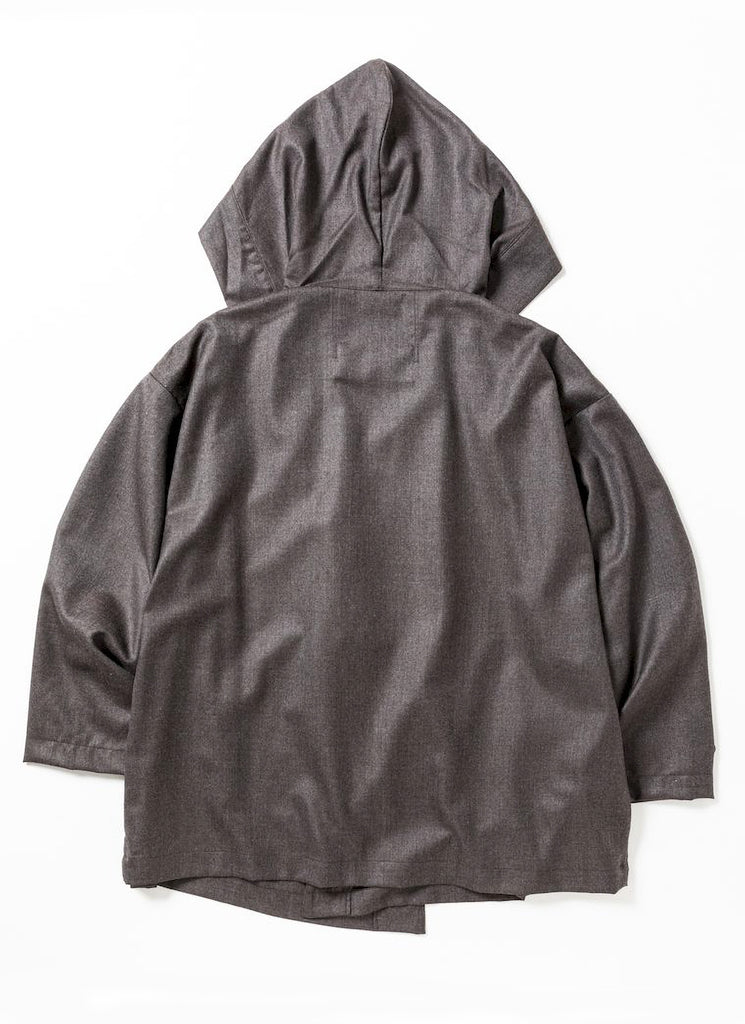 meanswhile "DOUBLE BREASTED MEXICAN PARKA" CHARCOAL