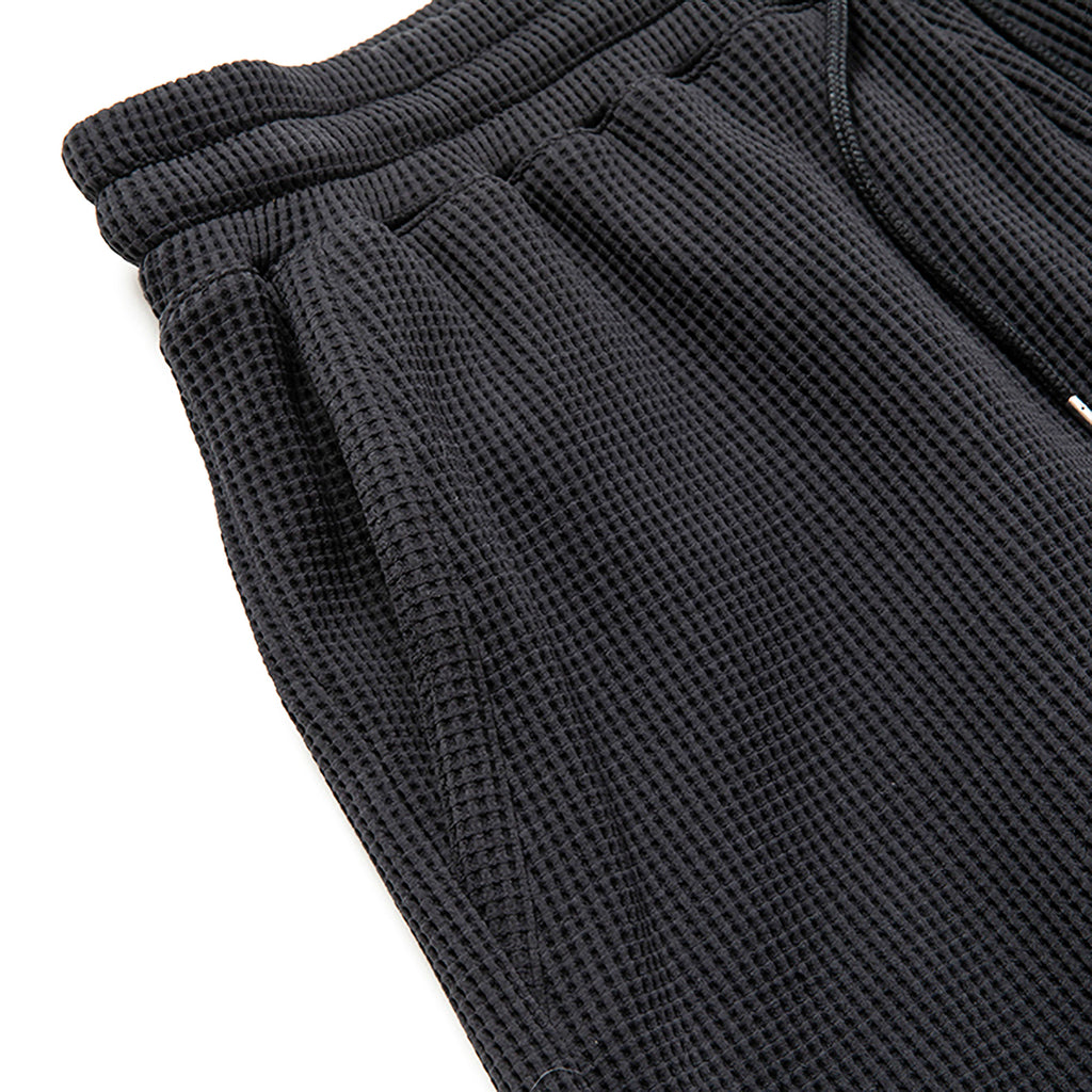 MEANSWHILE "SOLOTEX EASY SHORTS" OFF BLACK
