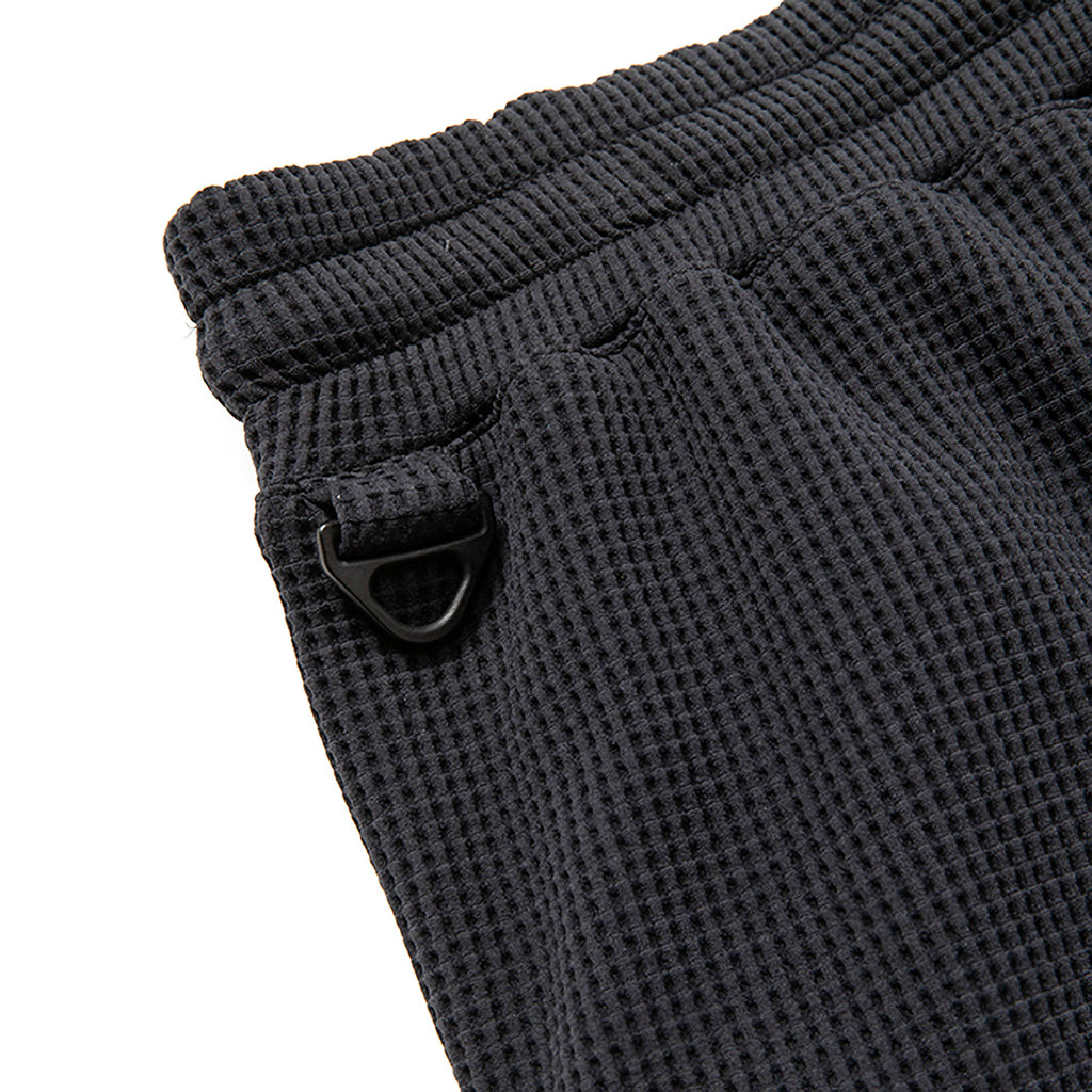 MEANSWHILE "SOLOTEX EASY SHORTS" OFF BLACK