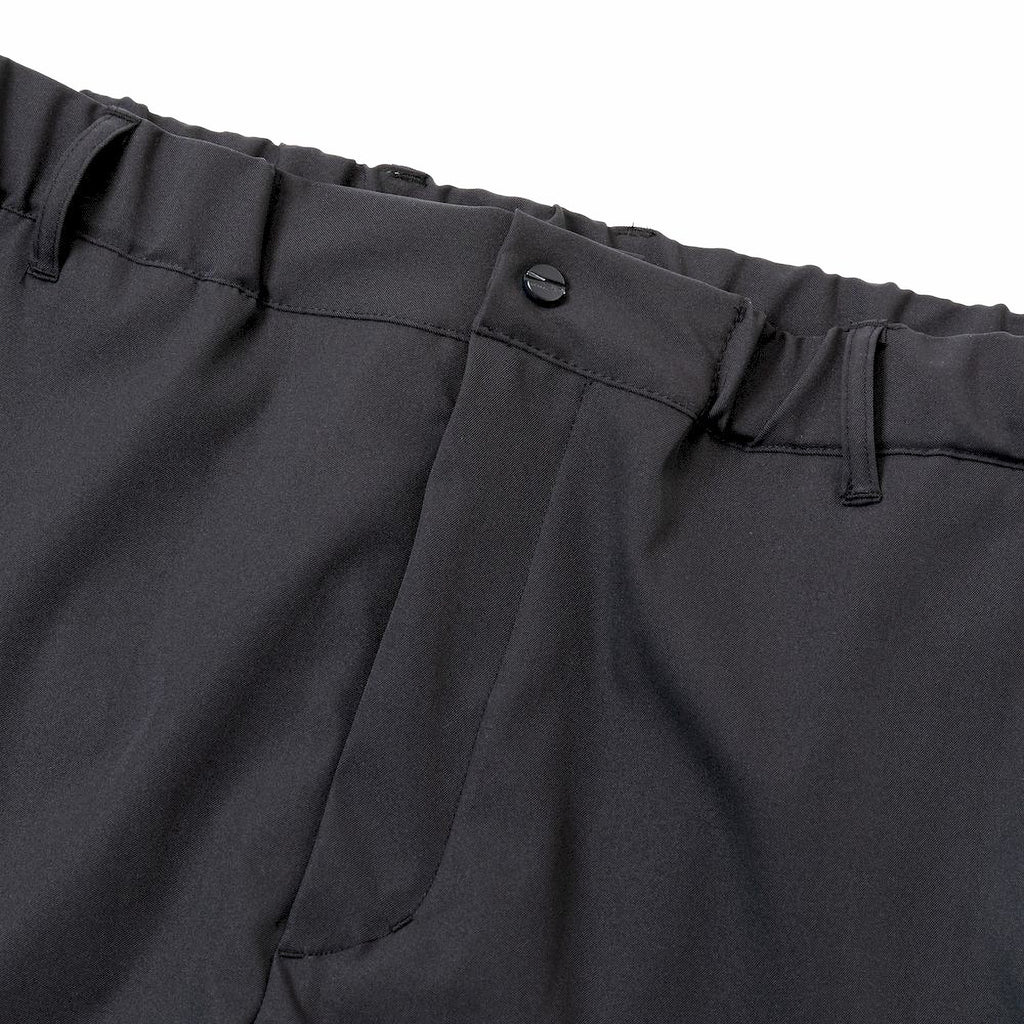 meanswhile "SIDE ZIP COMMUTER PANTS" OFF BLACK
