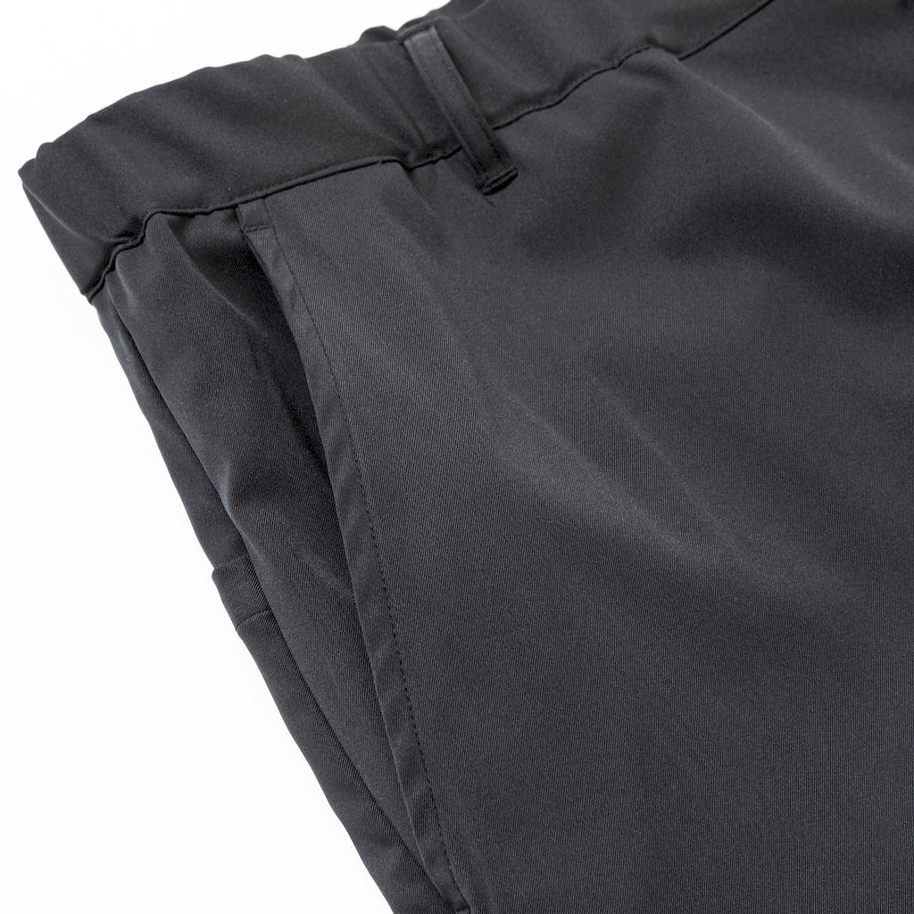 meanswhile "SIDE ZIP COMMUTER PANTS" OFF BLACK