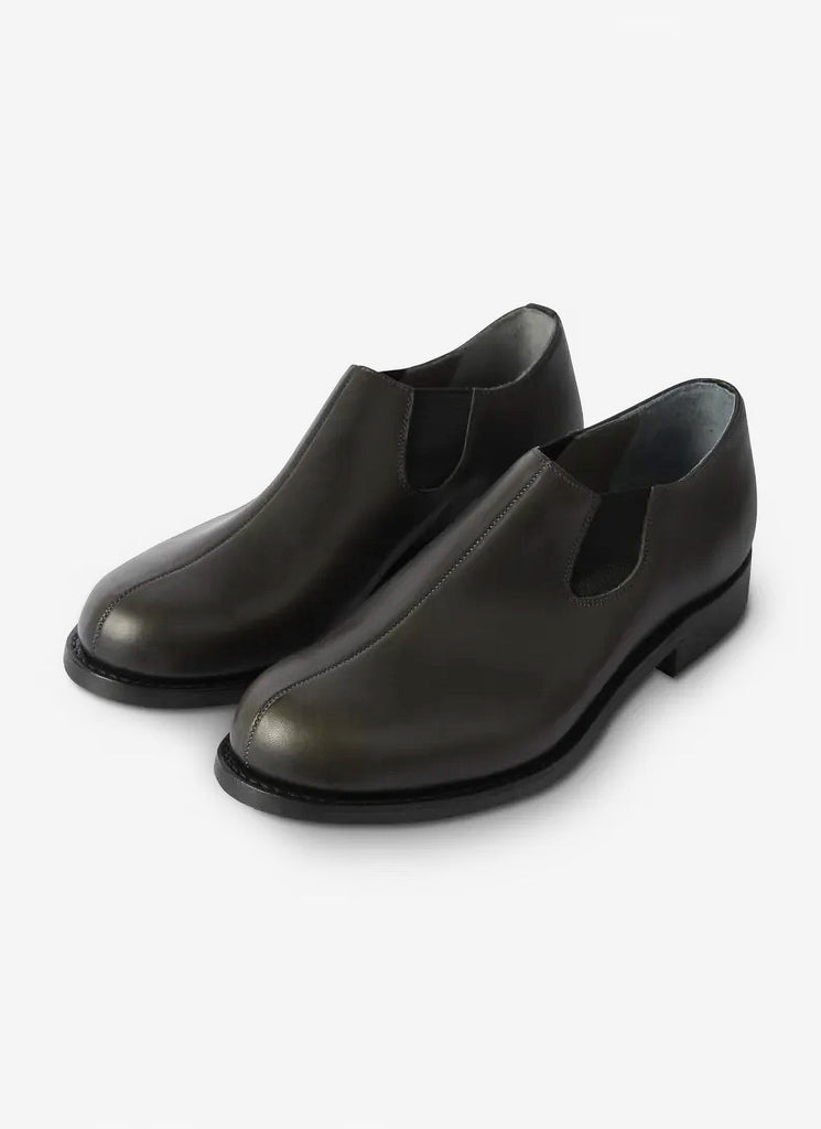 PHIGVEL MAKERS & CO. X LADY WHITE CO. "SPRIT SEAM SHOES" CHARCOAL
