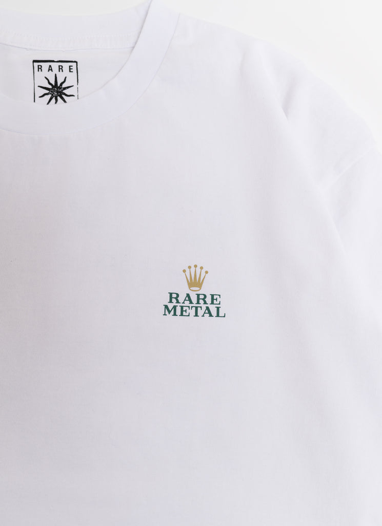 RARE METAL "CRITICAL FUTURE T-SHIRT" WHITE