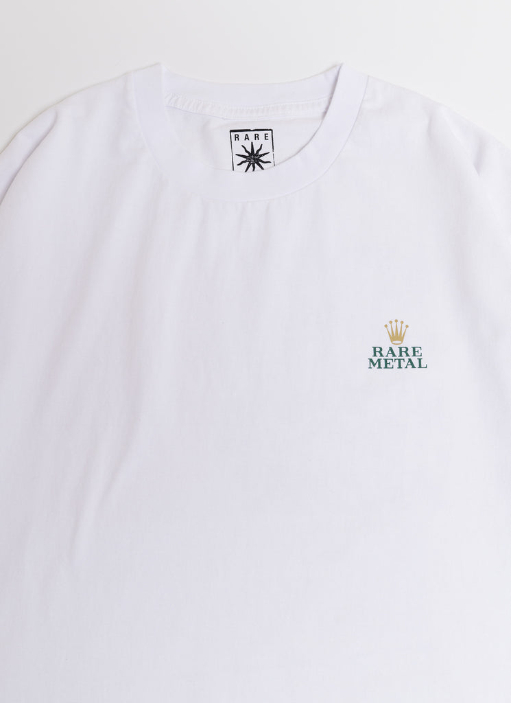 RARE METAL "CRITICAL FUTURE T-SHIRT" WHITE