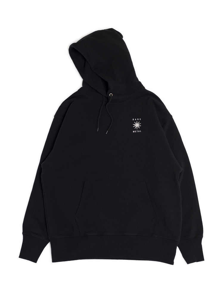 RAREMETAL "MACRO PO HOODIE" BLACK