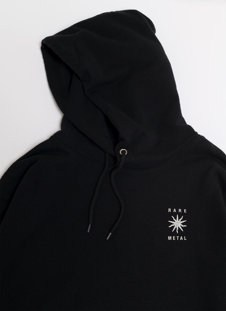 RAREMETAL "MACRO PO HOODIE" BLACK