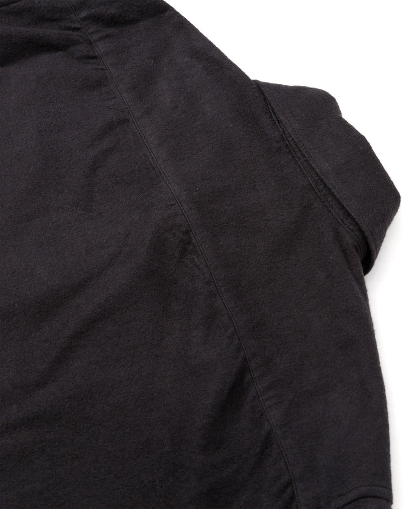 SANDINISTA MFG "VINTAGE STYLE FLANNNEL SHIRT" BLACK