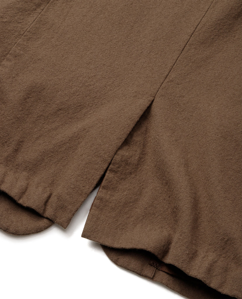 SANDINISTA MFG "WOOL 5 BUTTON JACKET" BROWN