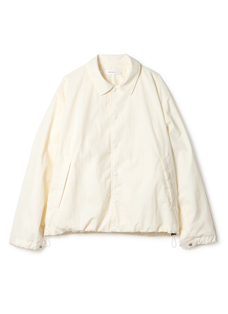 SANDINISTA MFG "COACH JACKET" OFF-WHITE