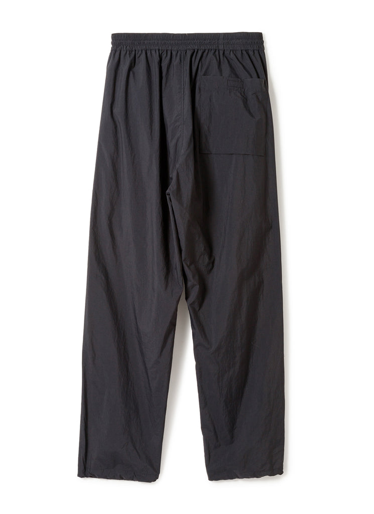 Nakamuraya Portland Flagstuff Nylon Track Pants - Dark Gray/Silver