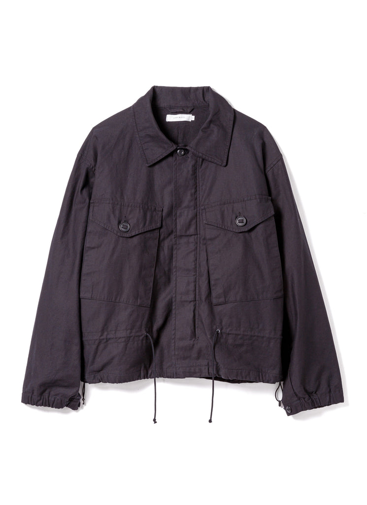 SANDINISTA MFG "UTILITY SHORT JACKET" BLACK