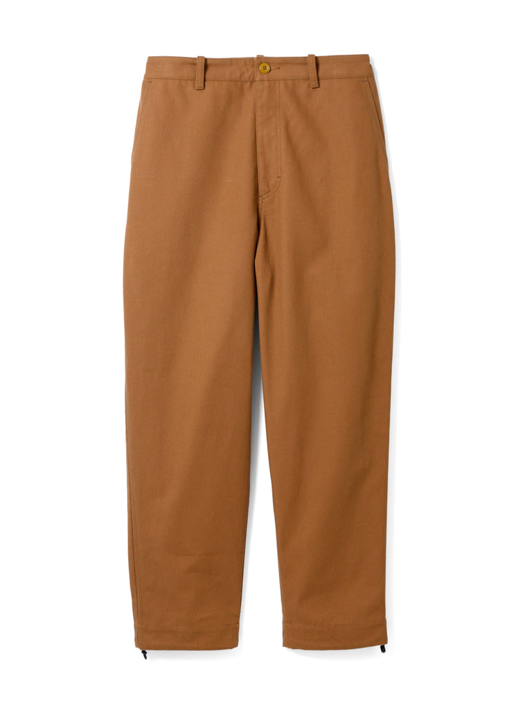 SANDINISTA MFG "DUCK COTTON WORK PANTS" CAMEL