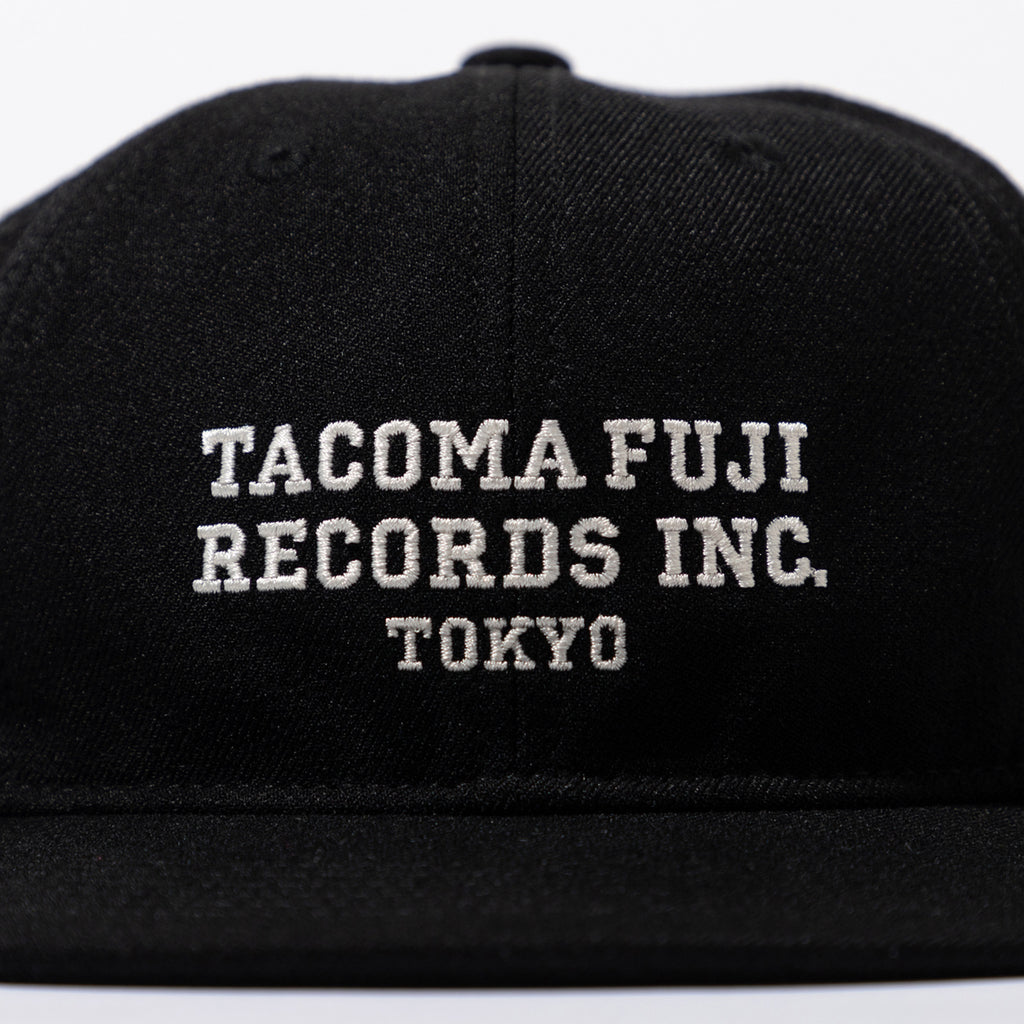 TACOMA FUJI RECORDS "TACOMA FUJI RECORDS INC.CAP ’24 designed by Shuntaro Watanabe" BLACK